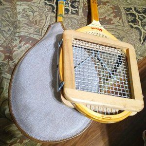 2 Vintage Professional Tennis Rackets for Women